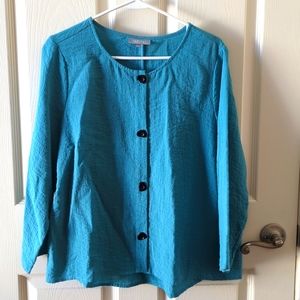 Beautiful blue Habitat shirt size M.